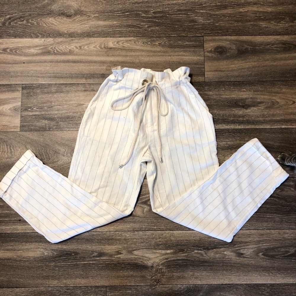 Urban Outfitters paper bag style linen pants